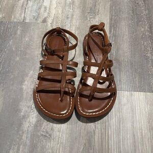 Bernardo Brown Scrappy Icon Gladiator Women’s Sandals